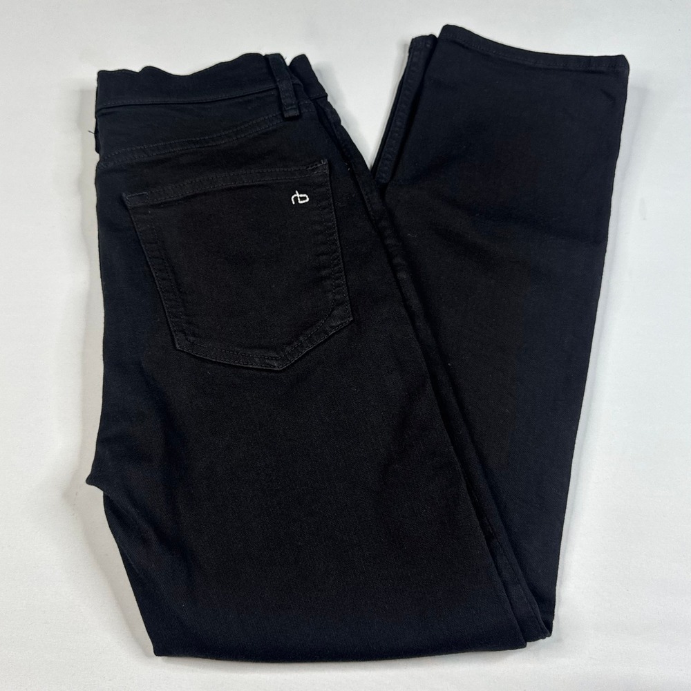 Rag & Bone Wren High-Rise Ankle Slim‎ Jeans Women 26 Black